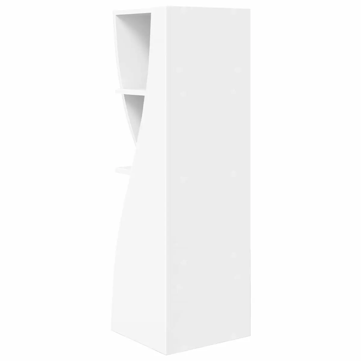 Corner Storage Cabinet 32x32x102cm Modern Living Room Organiser Engineered Wood