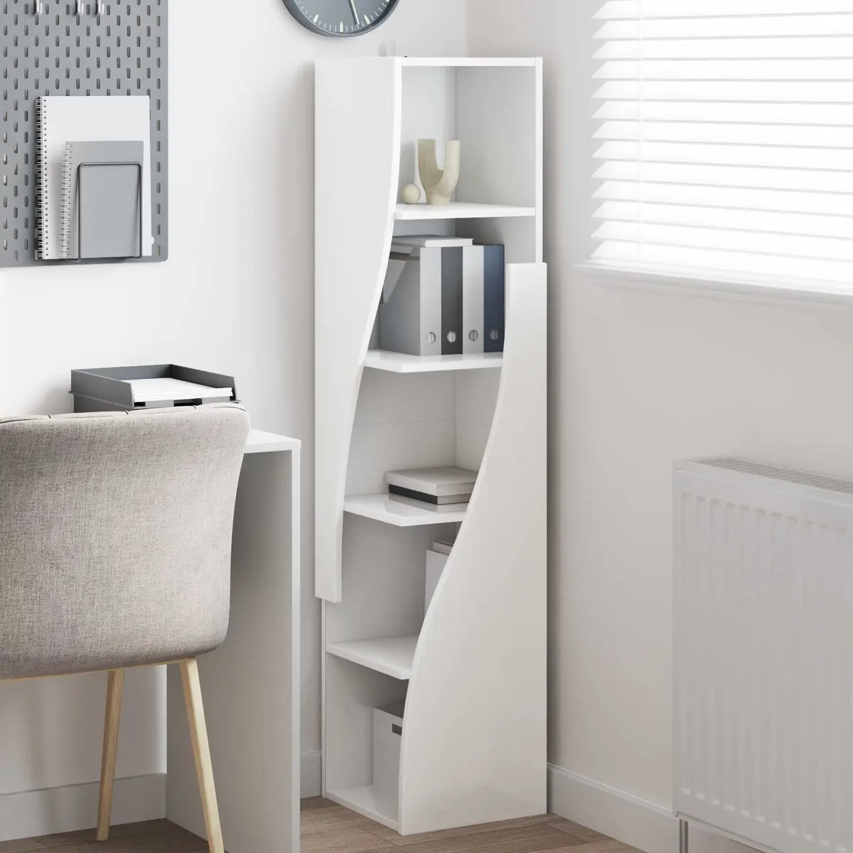 Corner Storage Cabinet 32x32x140cm