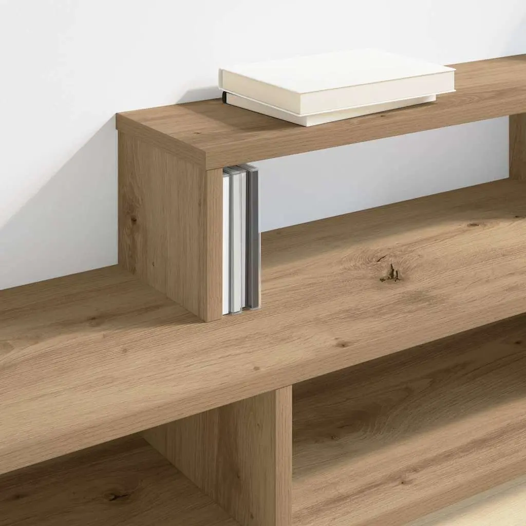 Wall TV Stand Engineered Wood 150x25x28.5cm Brown