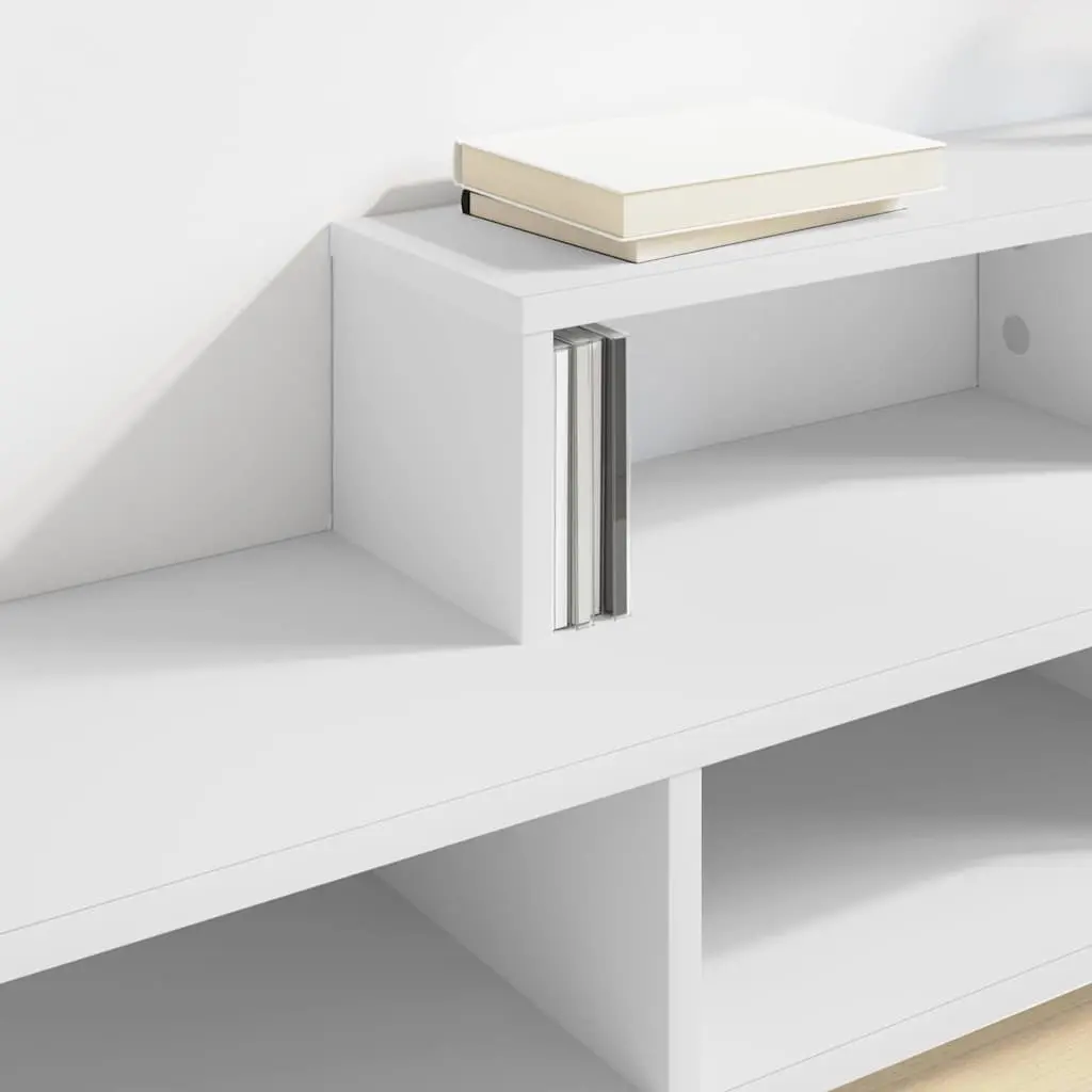 Wall Mounted TV Stand Engineered Wood 120x25x28.5cm Matte