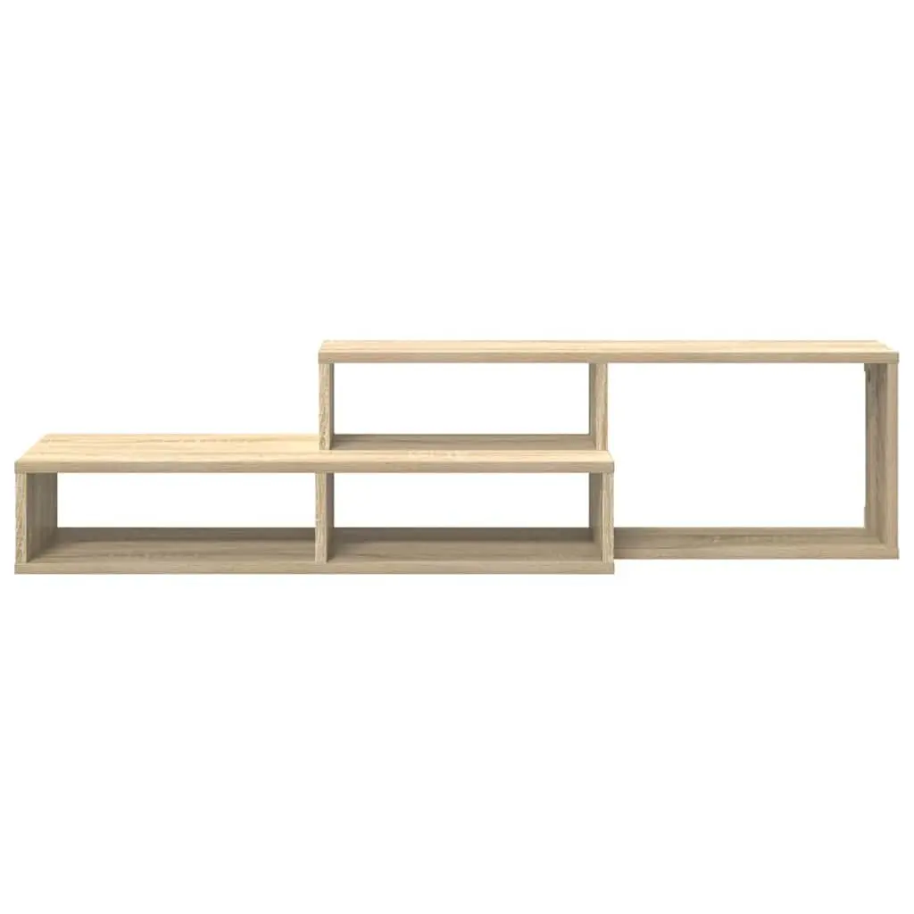 Wall Mounted TV Stand Engineered Wood 120 x 25 x 28.5 cm Grey