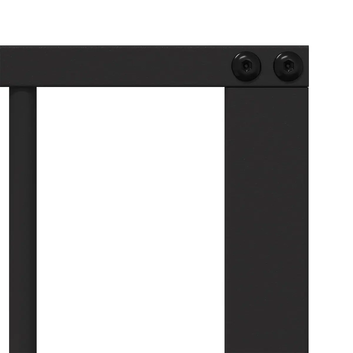 Dog Gate Panels Galvanised Steel 80 x 100 cm Black 4 Piece