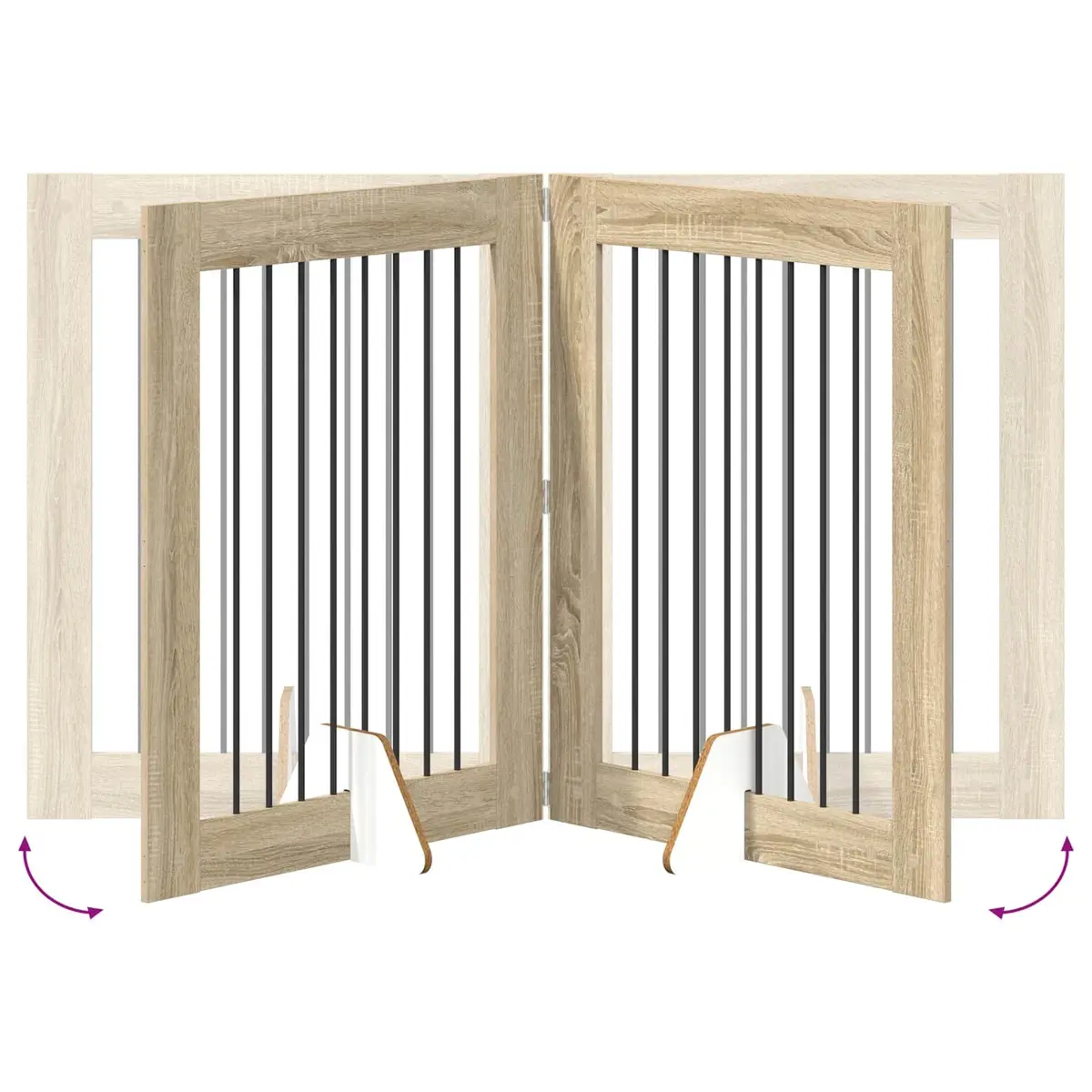 Foldable Dog Gate for Secure Pet Containment