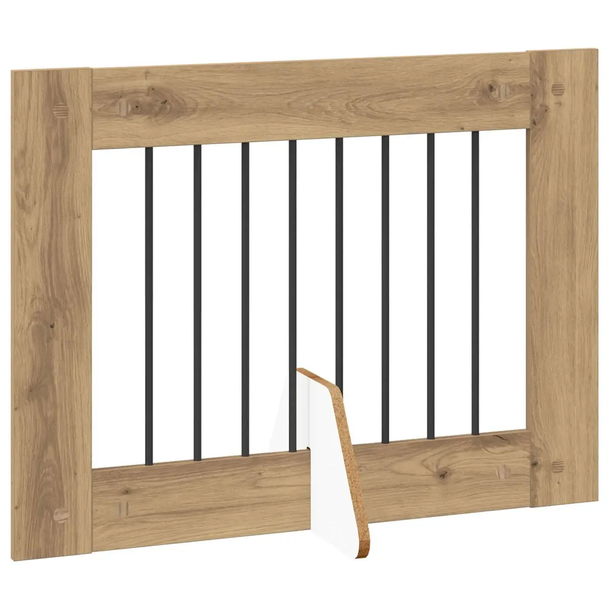 Foldable Metal Dog Gate for Indoor Safety