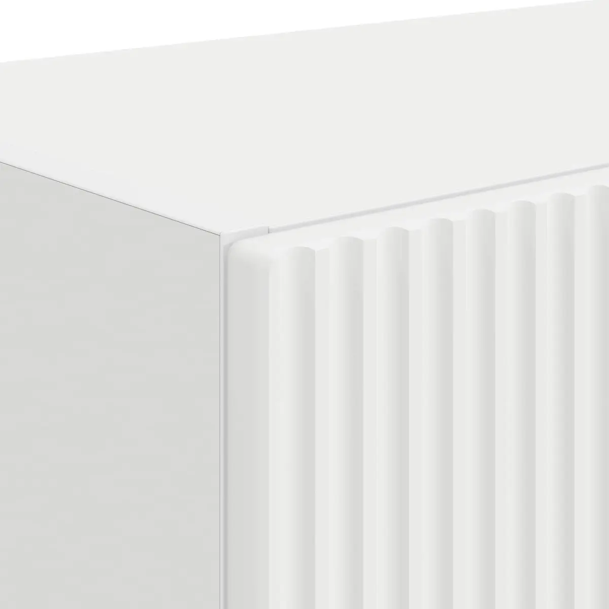 TV Wall Cabinet Engineered Wood 59.5 x 31 x 40 cm White 2 pcs