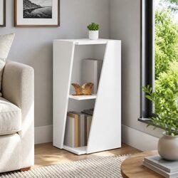 Premium White 33 x 32 x 70.5 cm Engineered Wood Bookcase