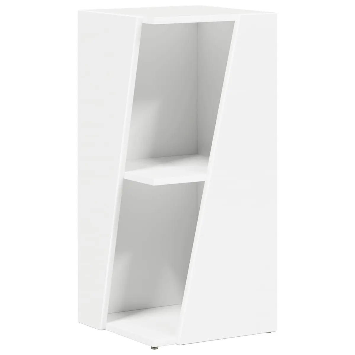 White 33 x 32 x 70.5 cm Engineered Wood Bookcase