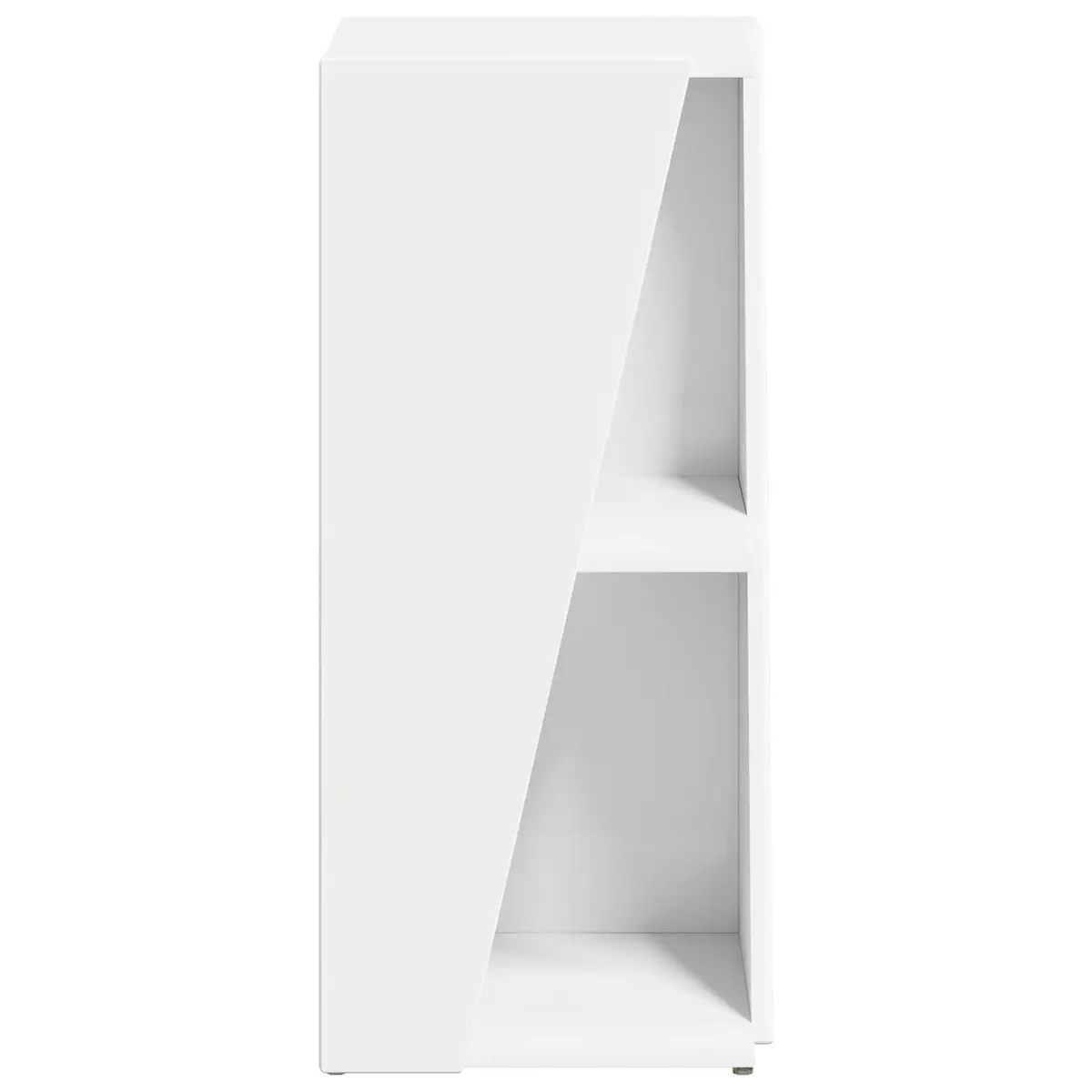 White 33 x 32 x 70.5 cm Engineered Wood Bookcase