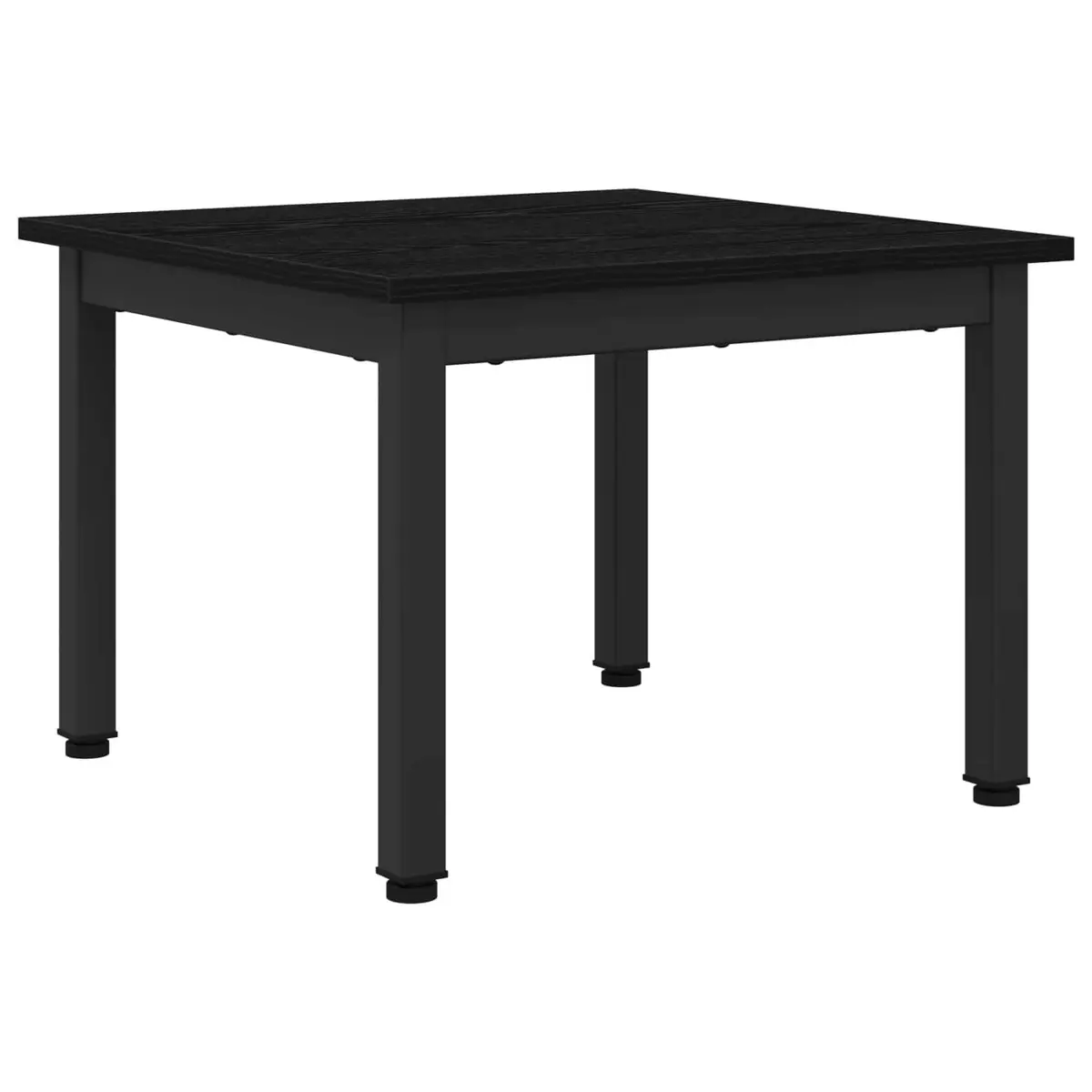 Black Oak Rectangular Coffee Table for Living Rooms