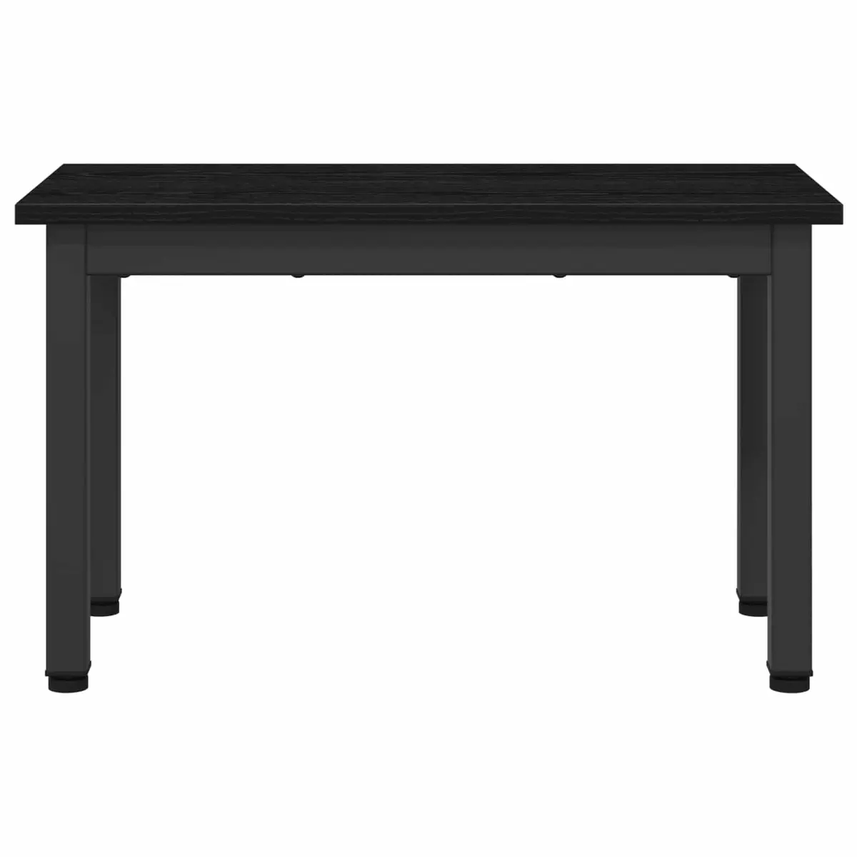 Black Rectangular Modern Coffee Table for Living Rooms