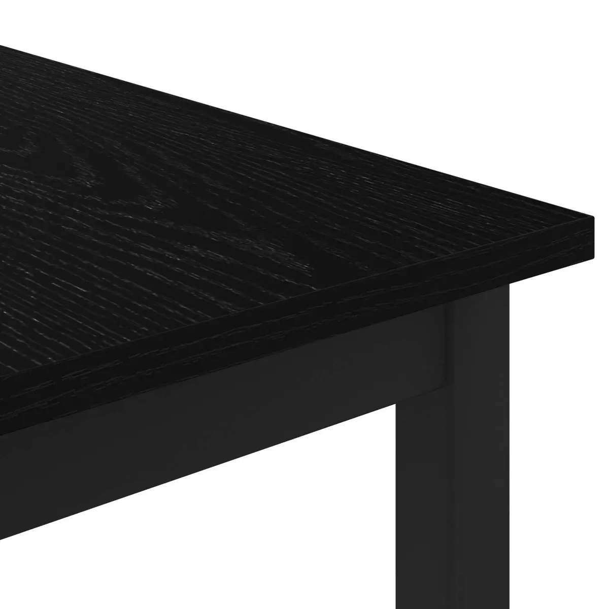 Rectangular Modern Coffee Table in Black for Living Spaces
