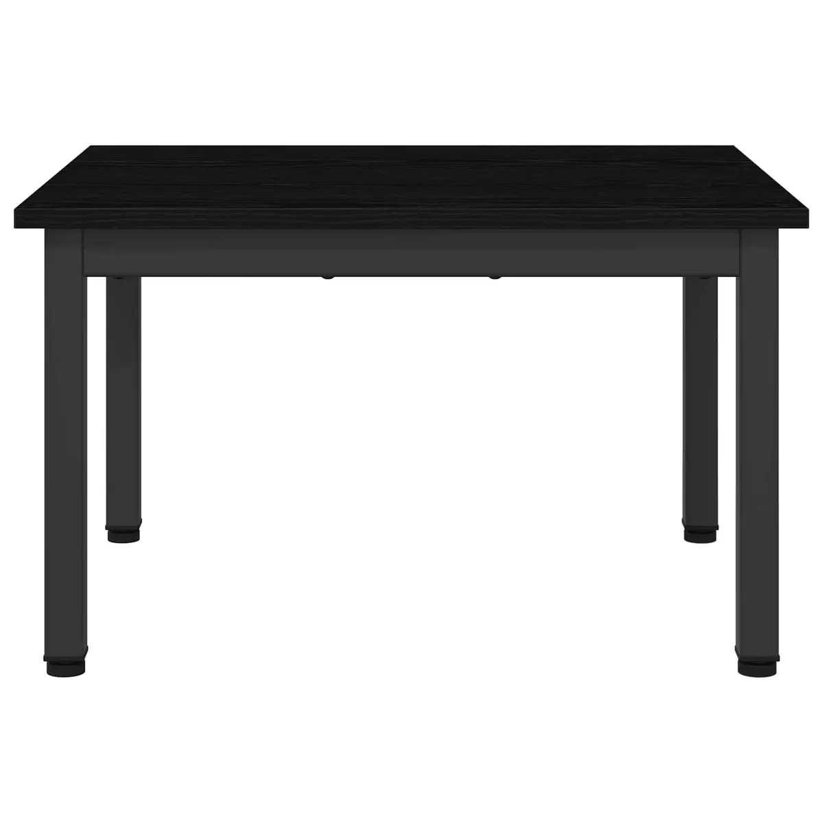 Black Rectangular Coffee Table for Living Rooms