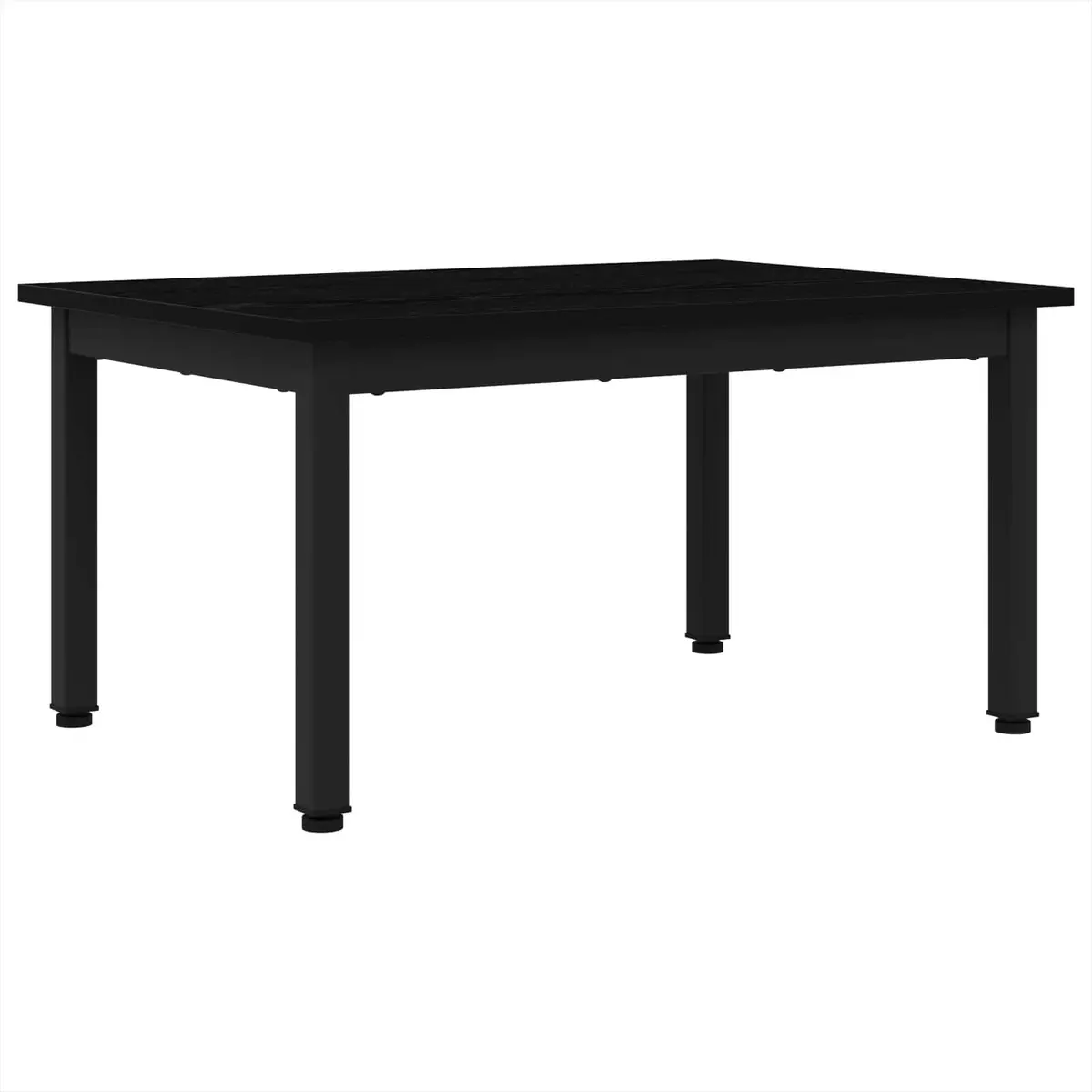 Rectangular Black Coffee Table for Living Room