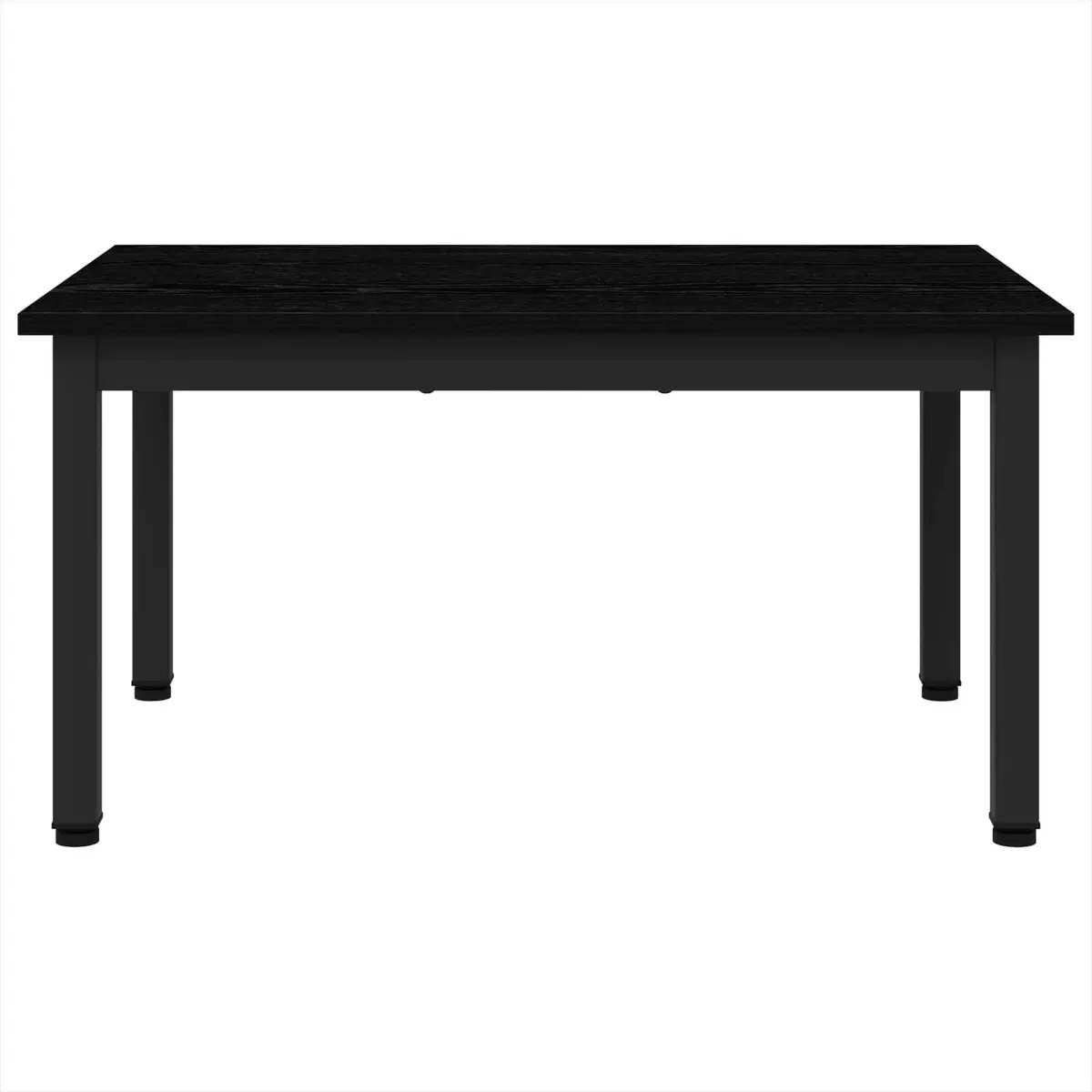 Rectangular Black Coffee Table for Living Room