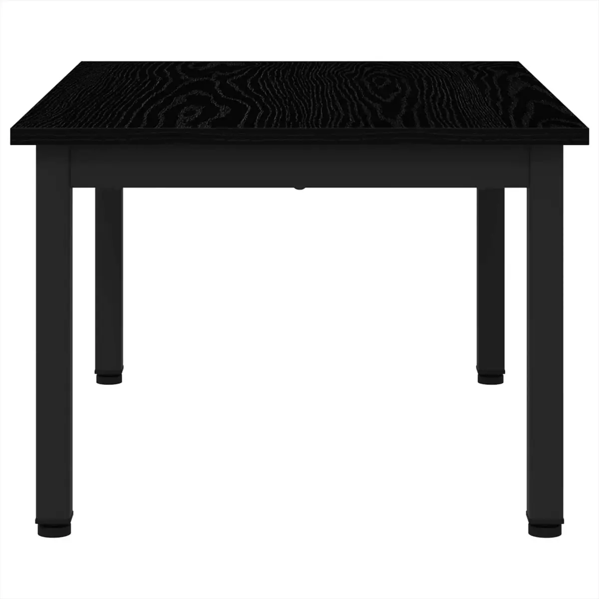 Rectangular Black Coffee Table for Living Room