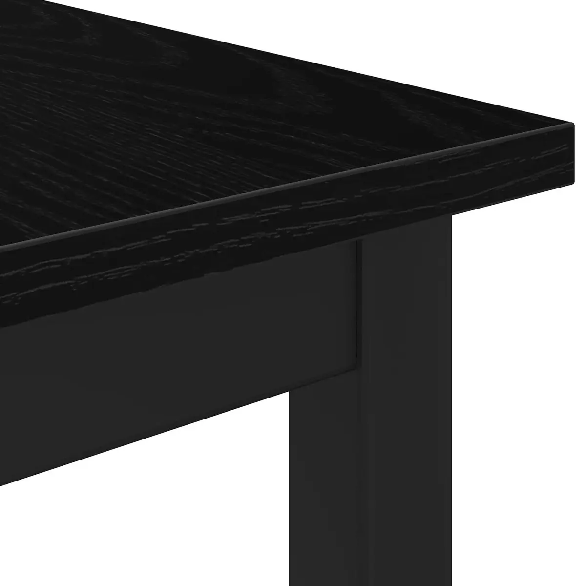 Dining Table with Durable Engineered Wood Surface
