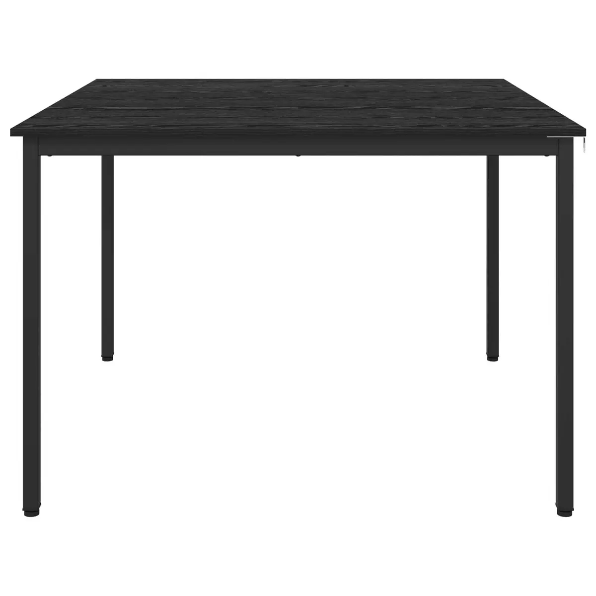 Dining Table with Engineered Wood Top 110x110x75cm