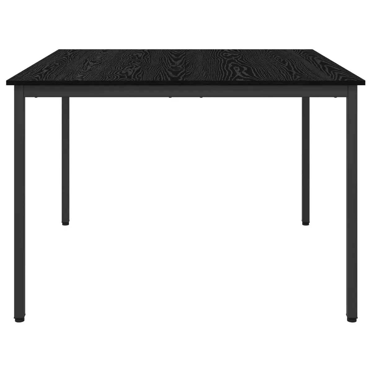 Dining Table with Engineered Wood Top 110x110x75cm