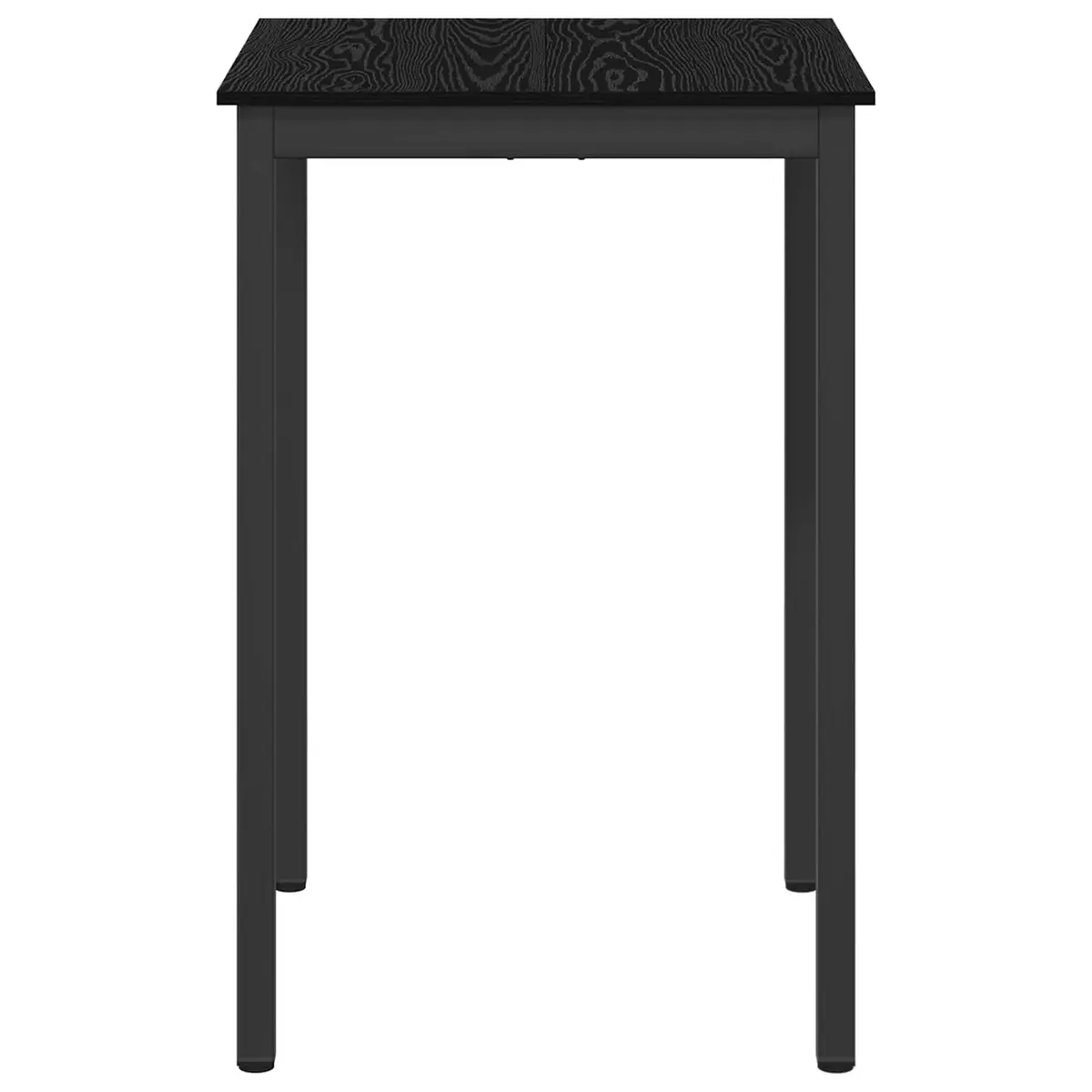 Black Rectangular Standing Bar Table for Dining
