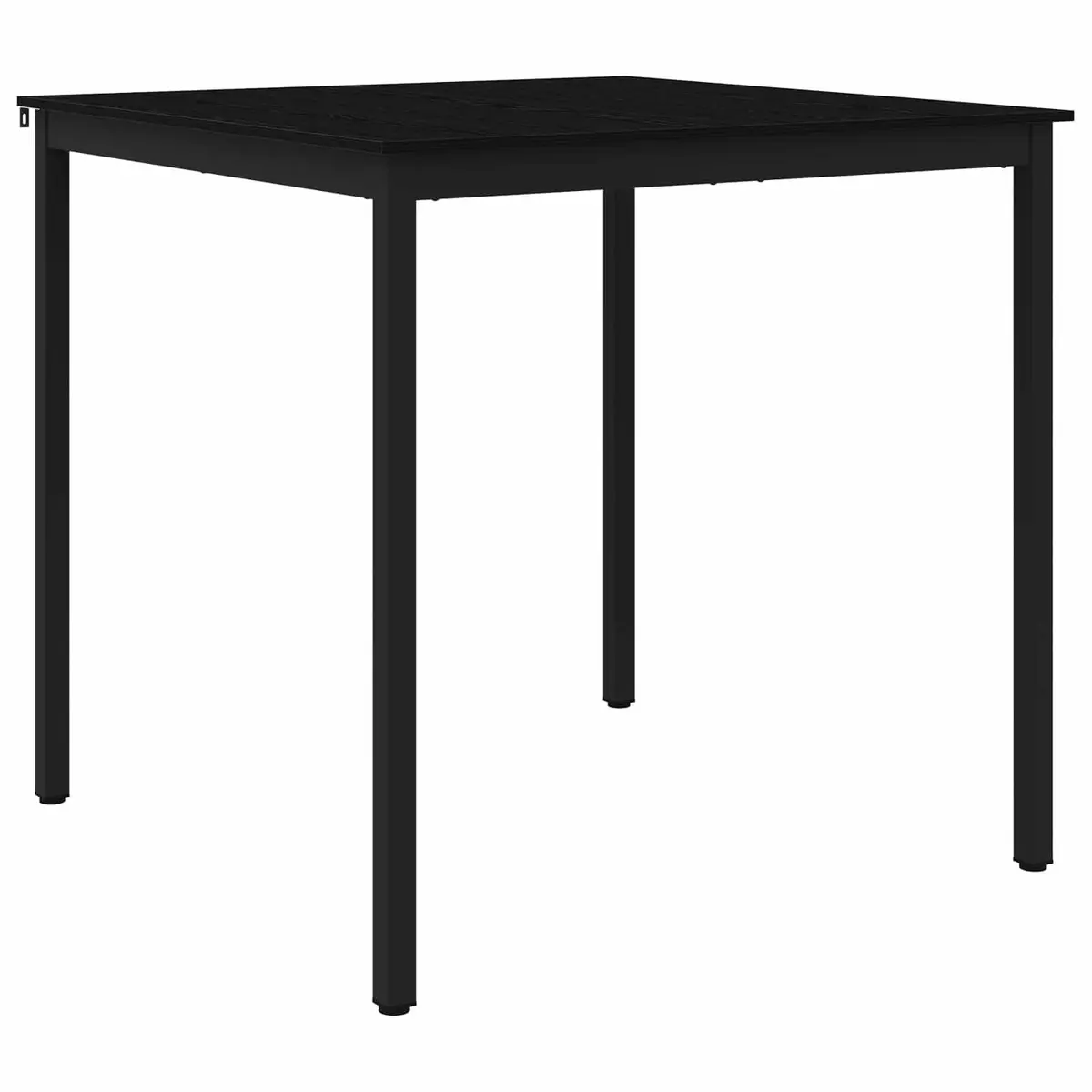 Rectangular Black Bar Table for Dining Spaces