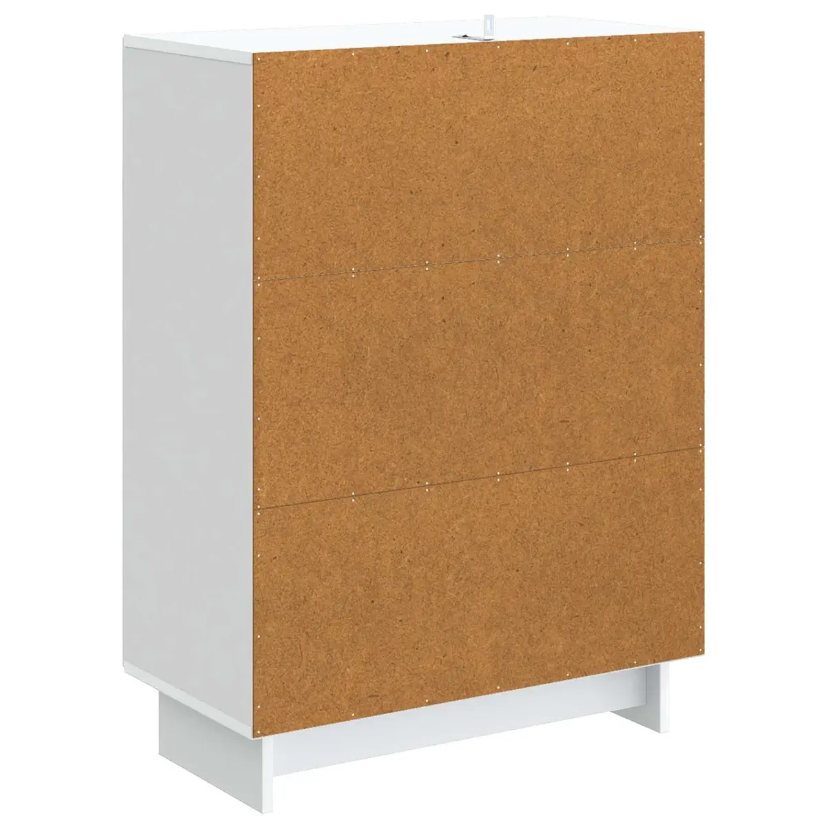Sideboard White 66 x 34.5 x 90 cm Storage Cabinet Living Room Dining Furniture