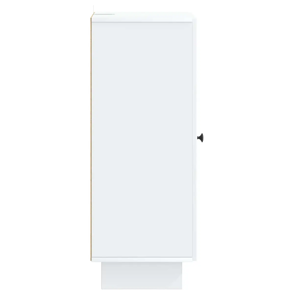 Engineered Wood White Sideboard 33 x 34.5 x 90 cm