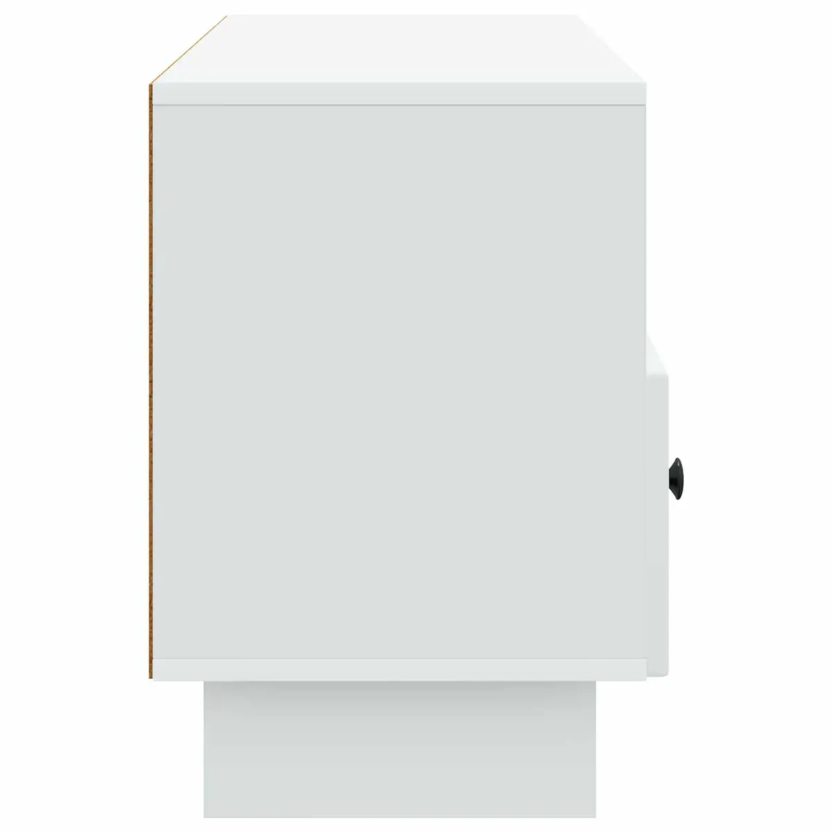 TV Cabinet with Drawer White Modern Living Room Entertainment Unit Storage
