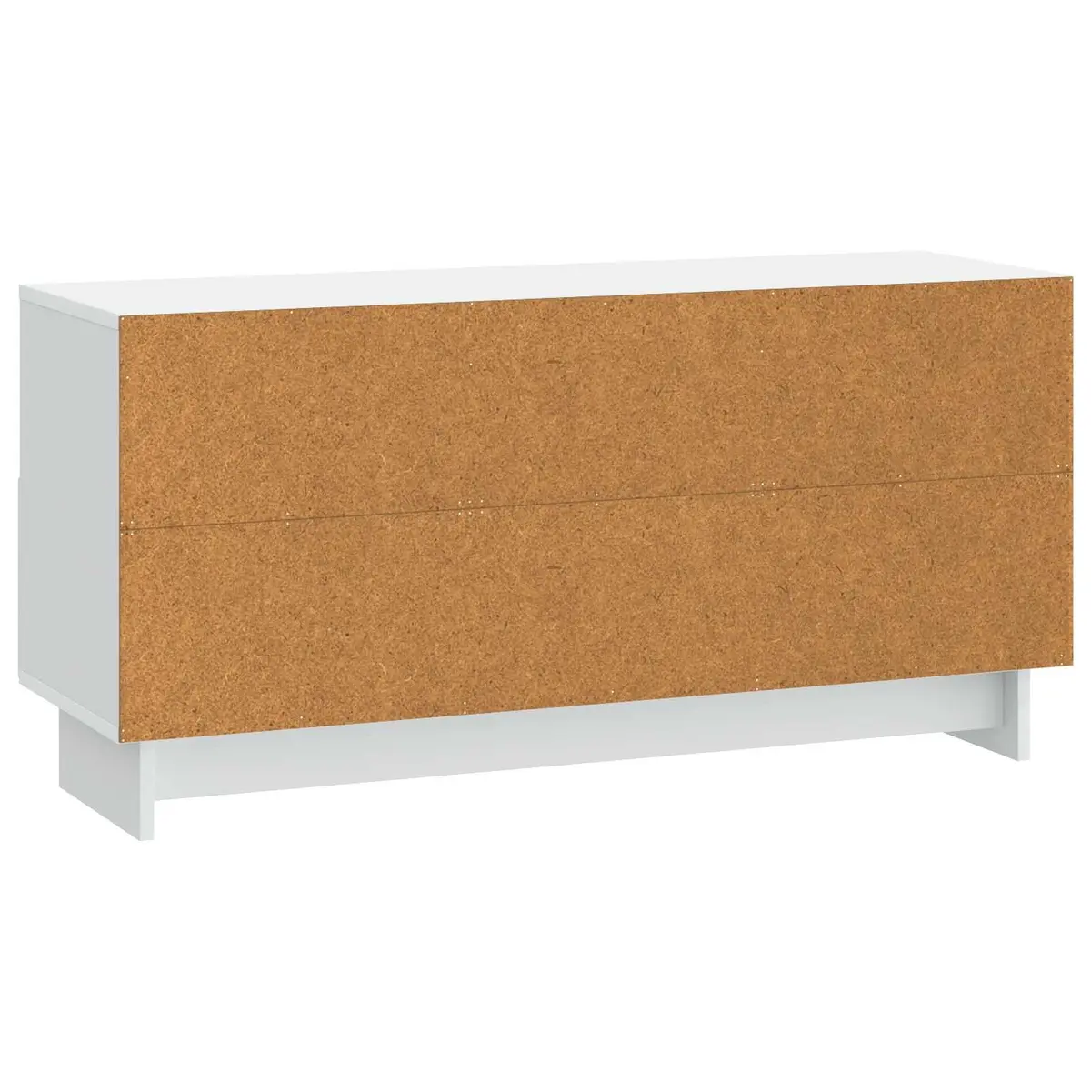 TV Cabinet with Drawer White Modern Living Room Entertainment Unit Storage