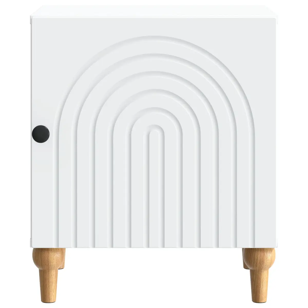 White Bedside Cabinet 43 x 34.5 x 50 cm