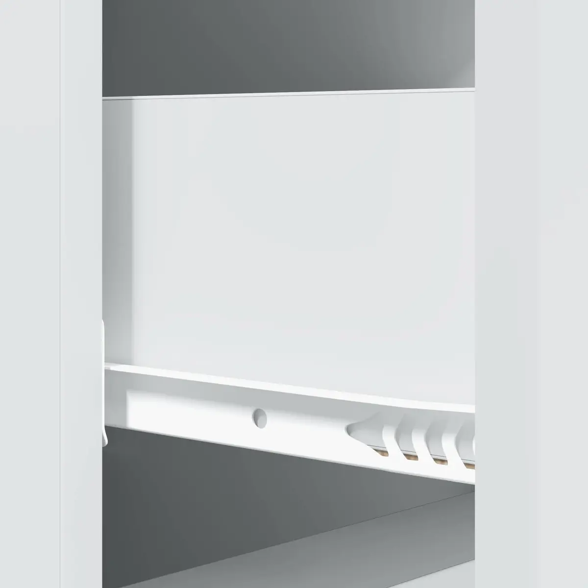 Drawer Storage Cabinet Engineered Wood 33 x 34.5 x 90 cm White