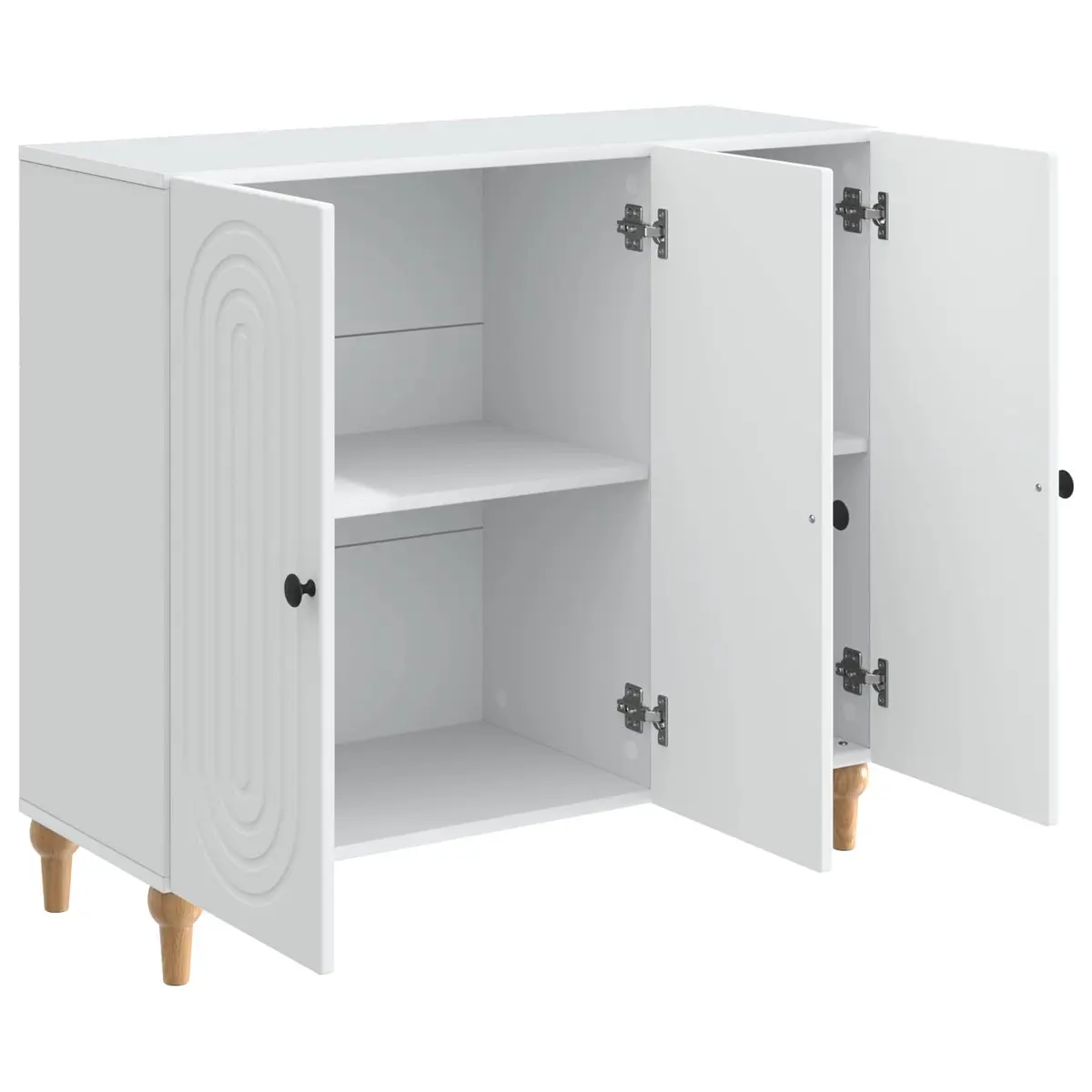 White Sideboard Cabinet for Home Storage