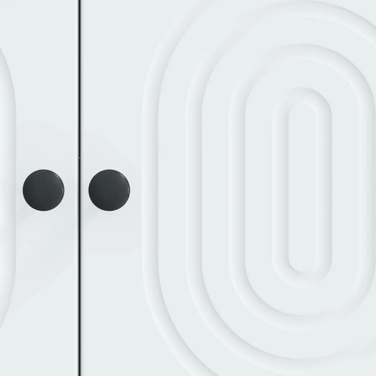 White TV Cabinet with Modern Storage Solutions