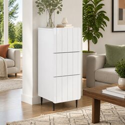 Stylish White Drawer Cabinet for Modern Storage Solutions