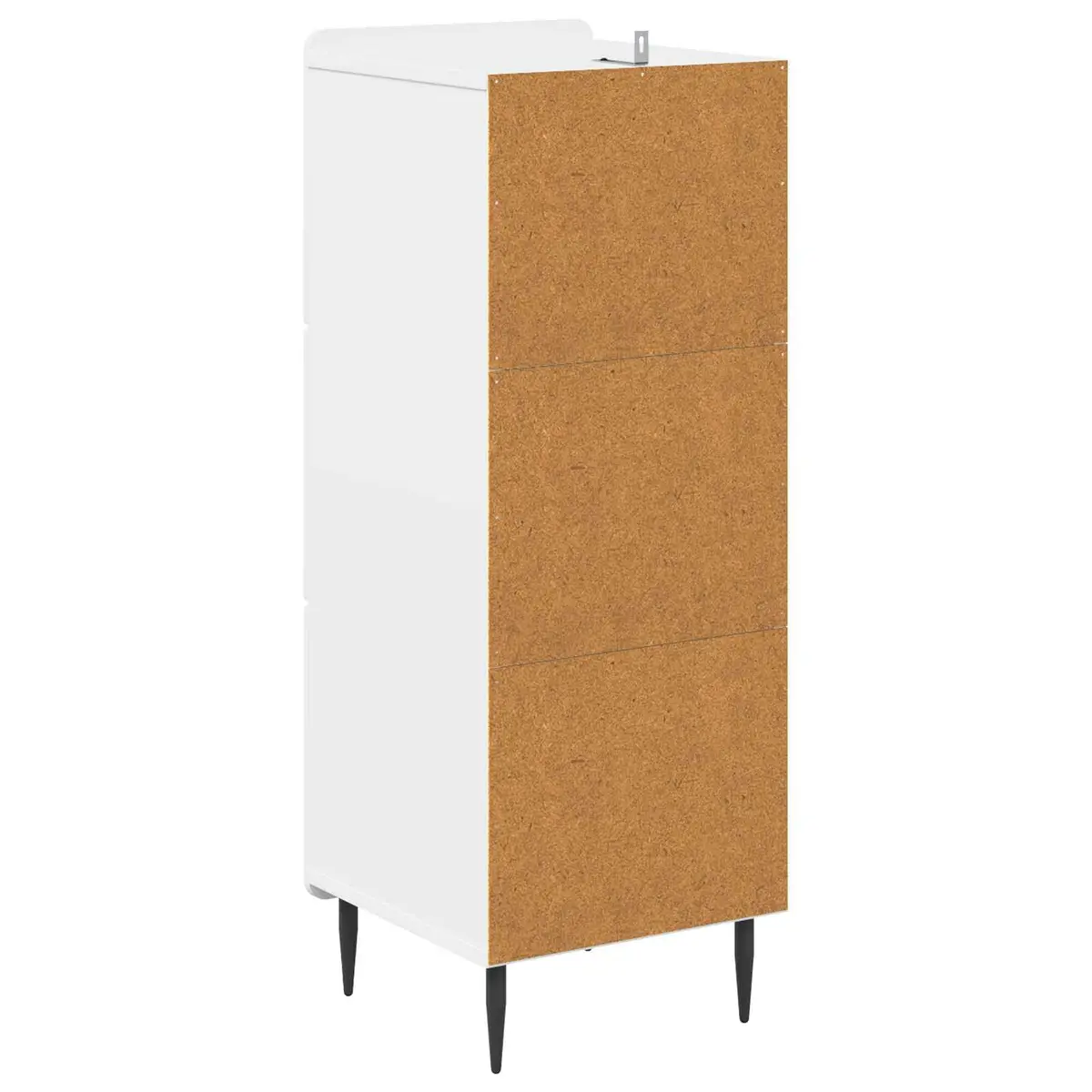 Drawer Cabinet White Storage Furniture Living Room Bedroom Engineered Wood