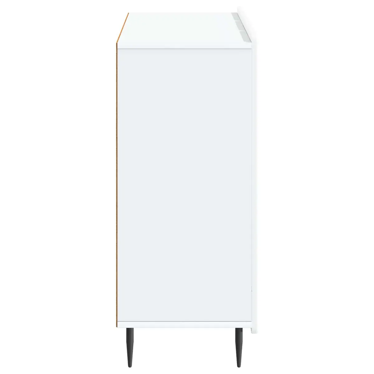 White Sideboard Modern Storage Cabinet Living Room Dining Furniture 89x34.5x82cm