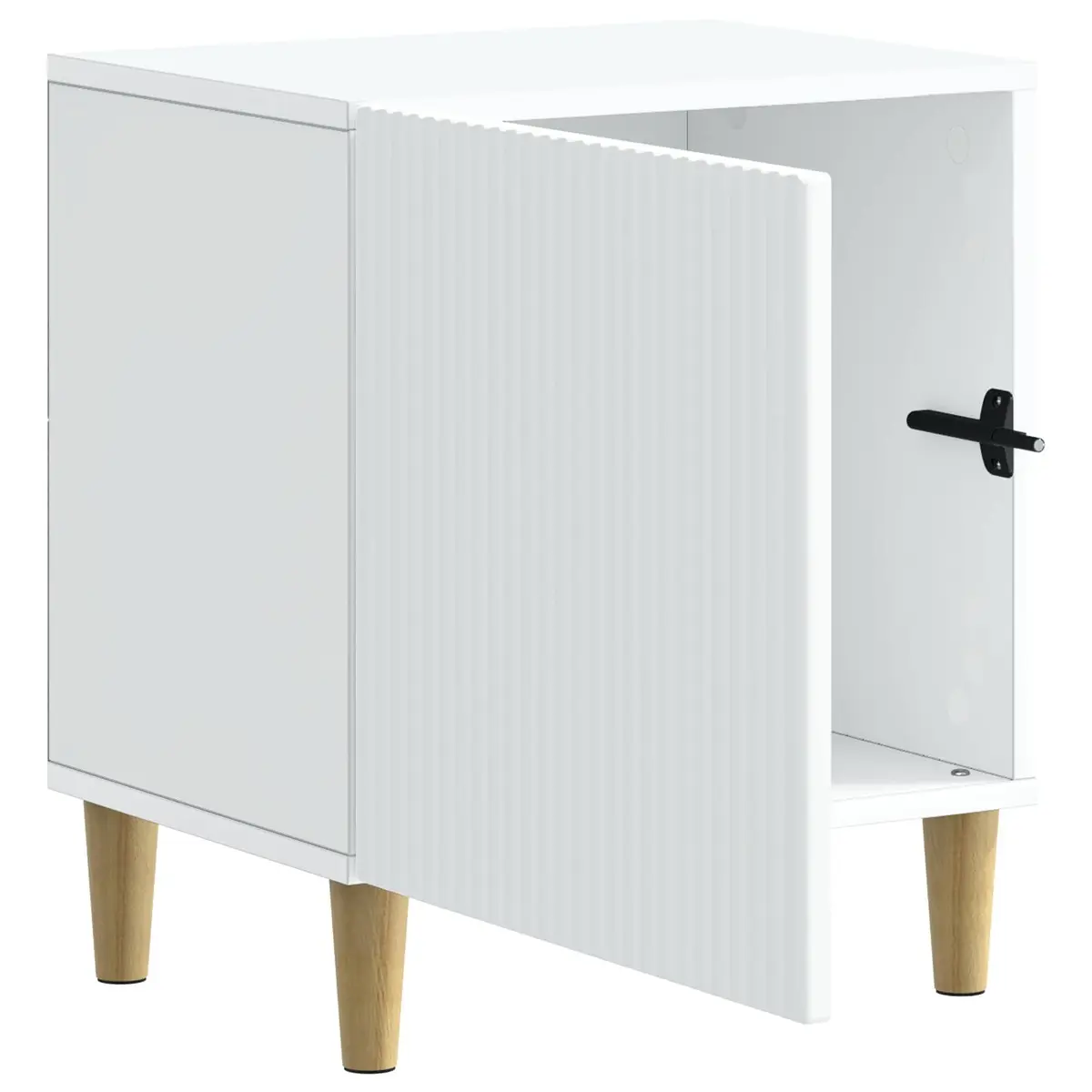 White Bedside Cabinet for Modern Bedrooms
