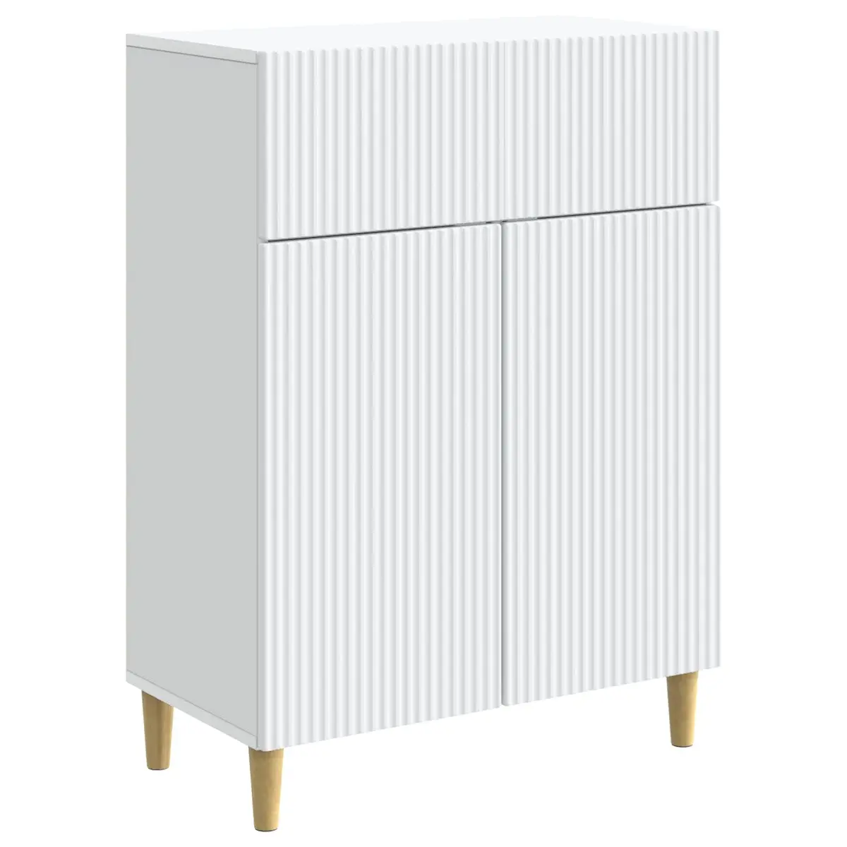 Sideboard Engineered Wood 66x34.5x90cm White