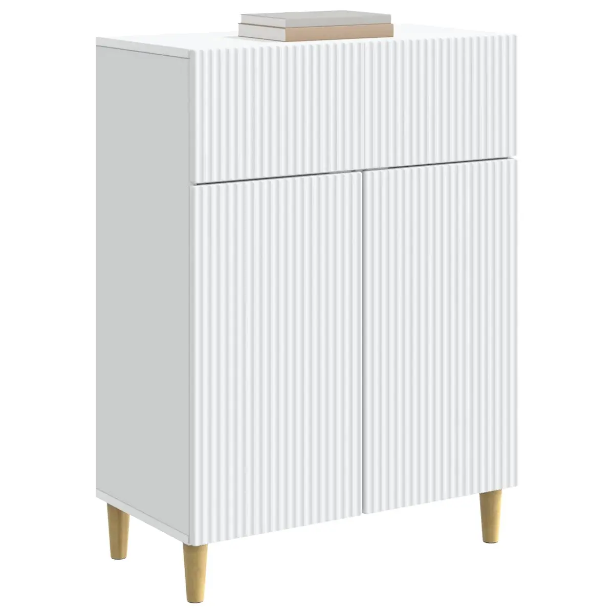 Sideboard Engineered Wood 66x34.5x90cm White