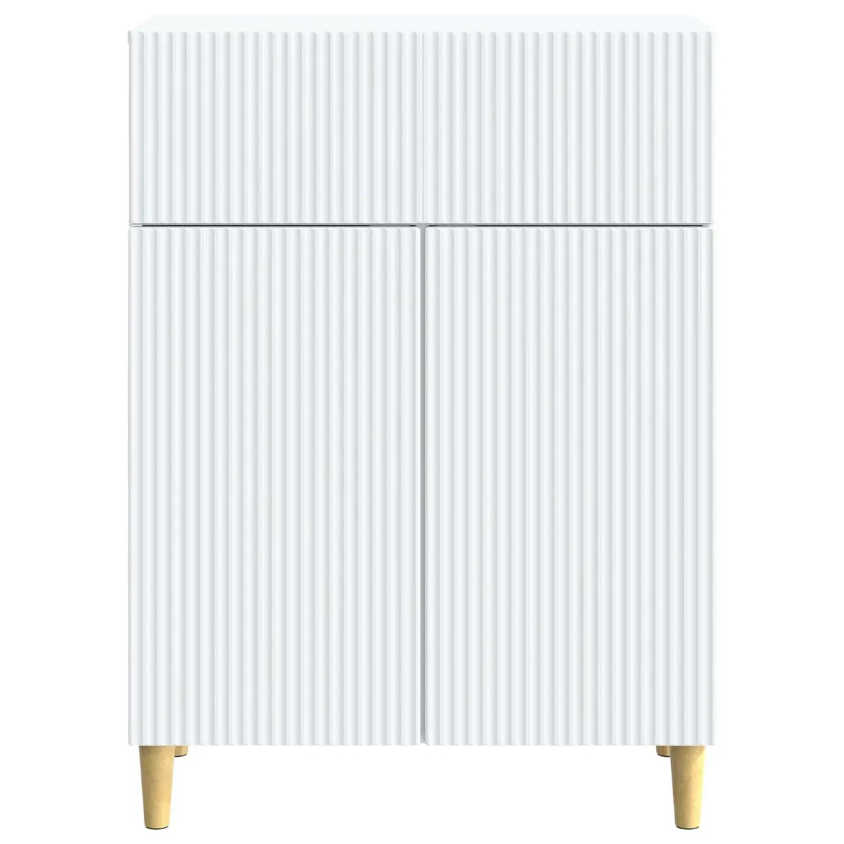 Sideboard Engineered Wood 66x34.5x90cm White