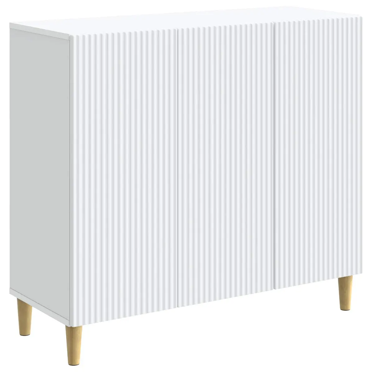 Sideboard Engineered Wood 89 x 34.5 x 80 cm White