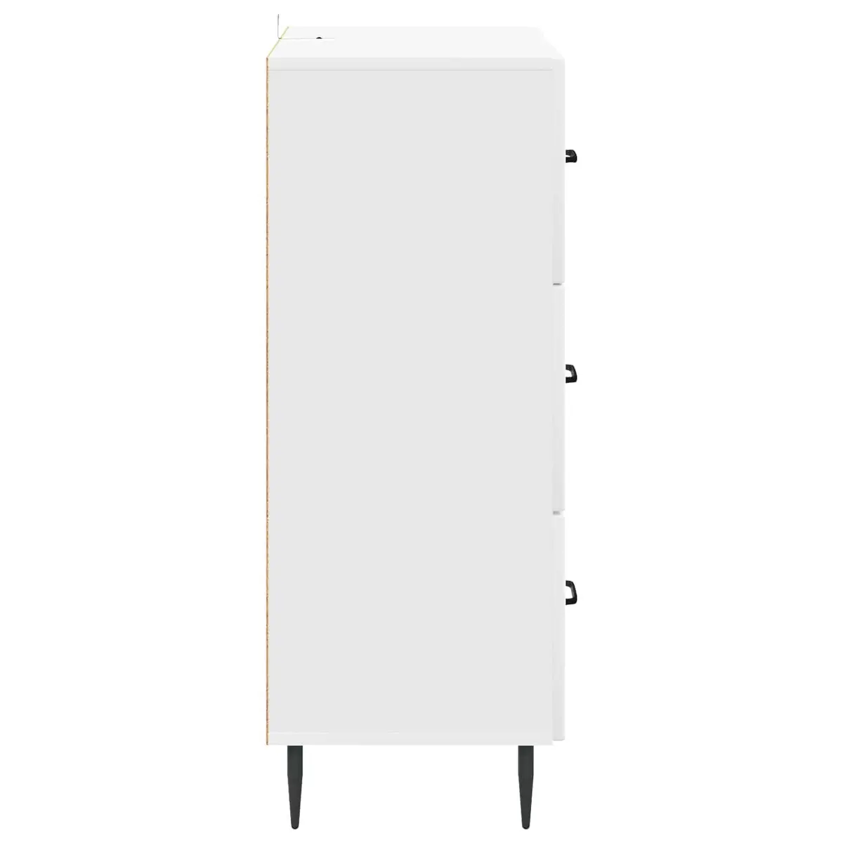Drawer Cabinet Engineered Wood 66 x 34.5 x 89.5 cm White