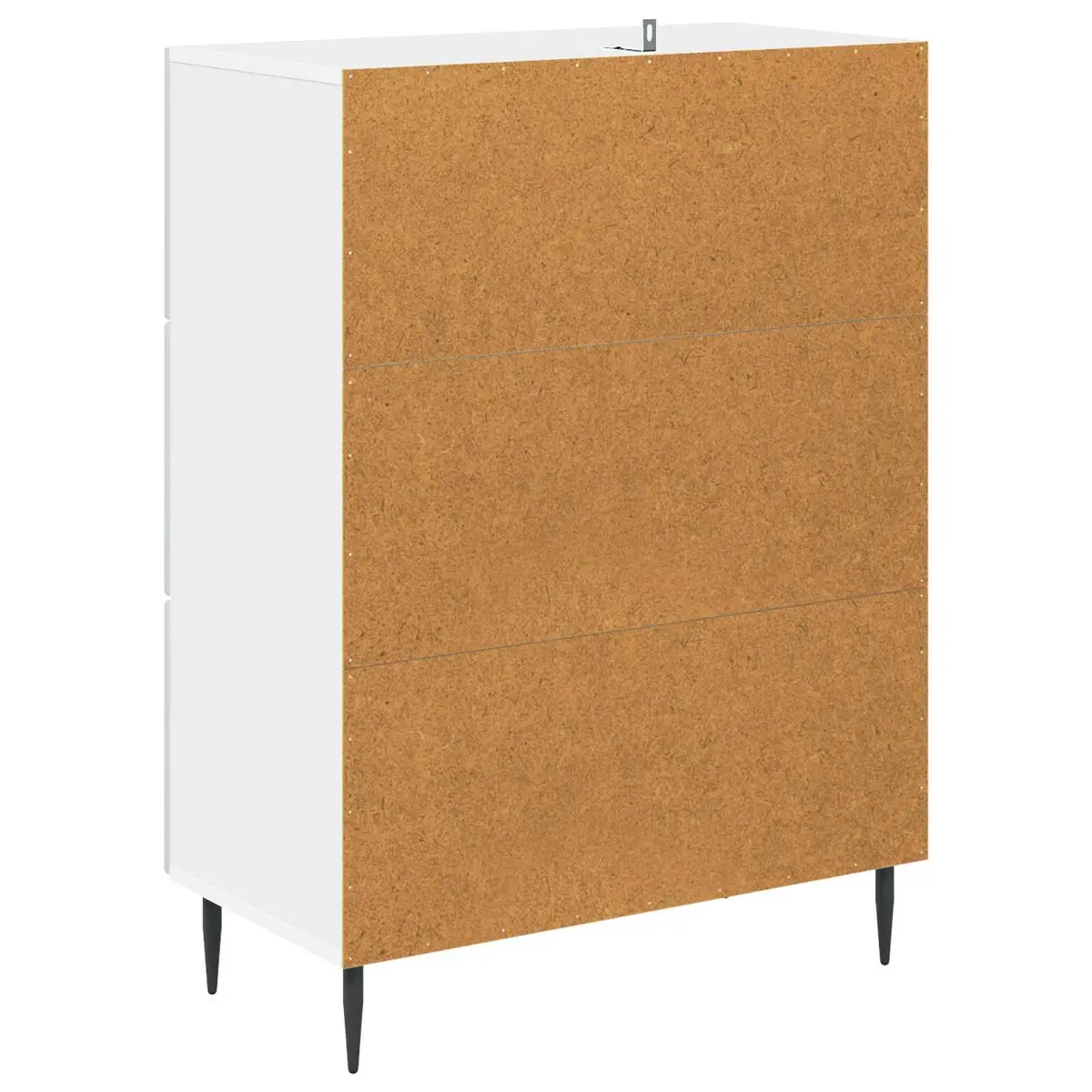 Drawer Cabinet Engineered Wood 66 x 34.5 x 89.5 cm White
