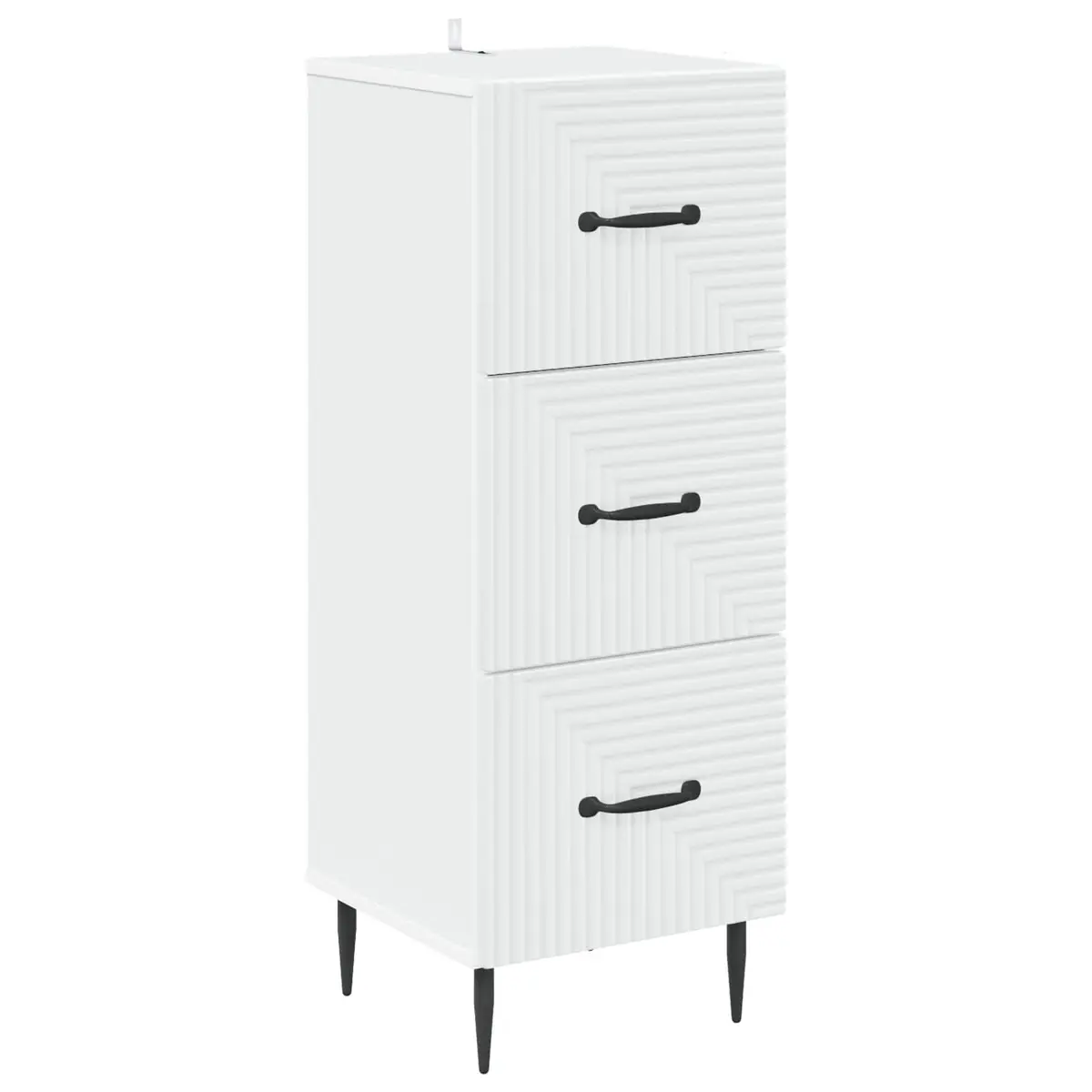 Drawer Cabinet Storage Unit 33 x 34.5 x 89.5 cm