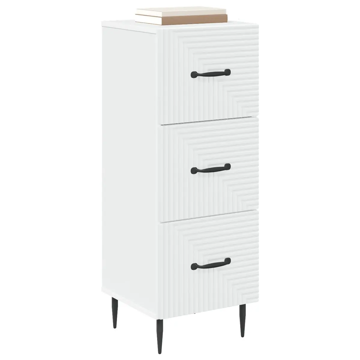 Drawer Cabinet Storage Unit 33 x 34.5 x 89.5 cm
