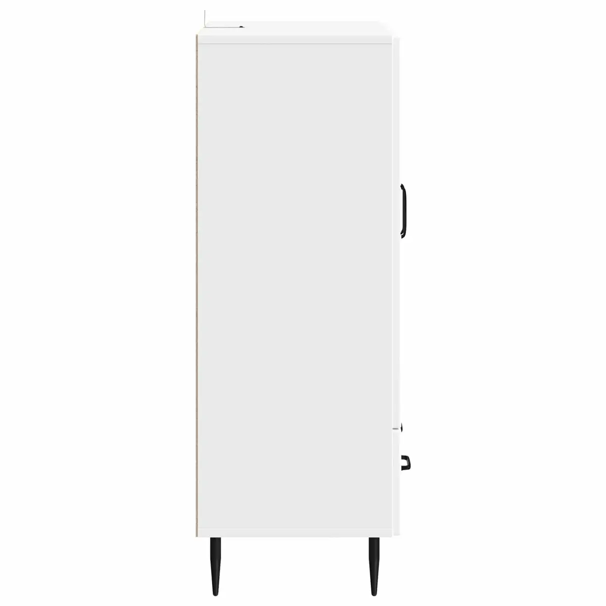 White Sideboard Storage Cabinet for Living Spaces