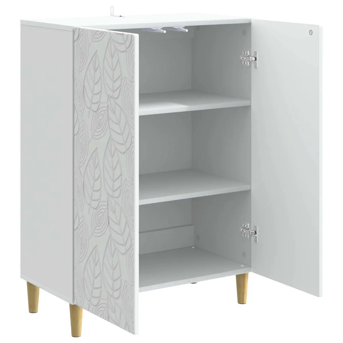 White Sideboard Cabinet Storage Unit Living Room Dining Furniture Buffet Dresser