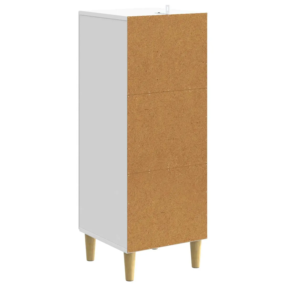 White Sideboard Storage Cabinet for Living Rooms