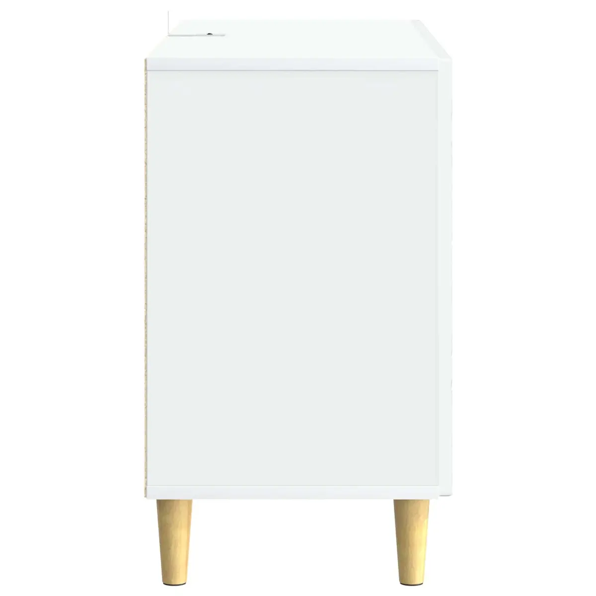 Sideboard White Modern Storage Cabinet Dining Living Room Furniture 89x34.5x60cm
