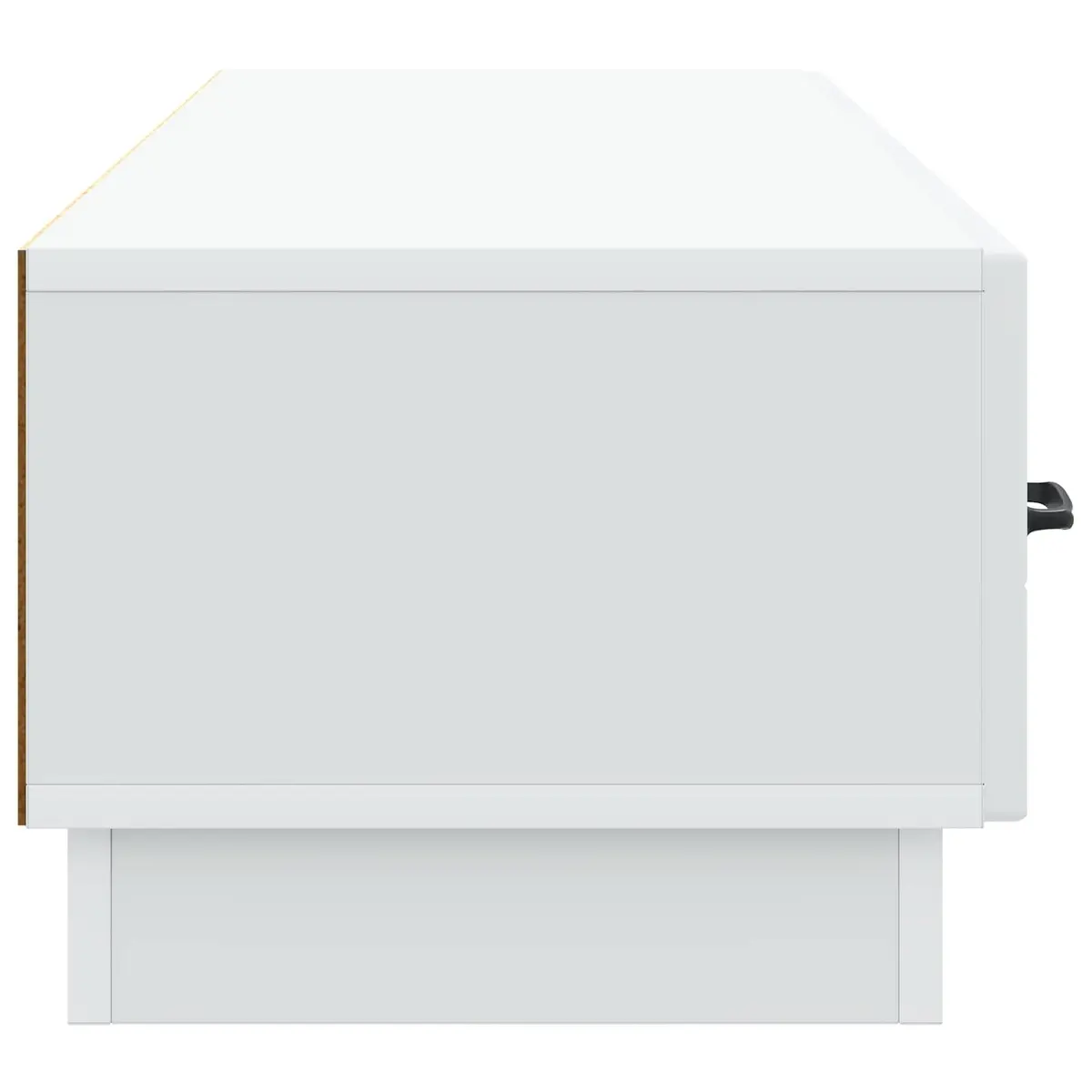 White TV Cabinet with Storage Drawer