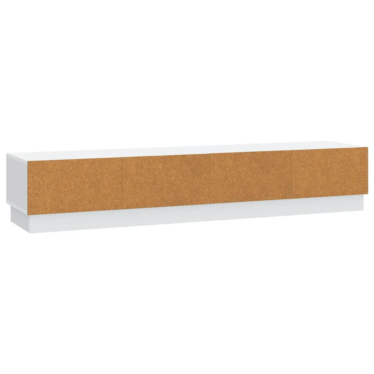 White TV Cabinet with Storage Drawer